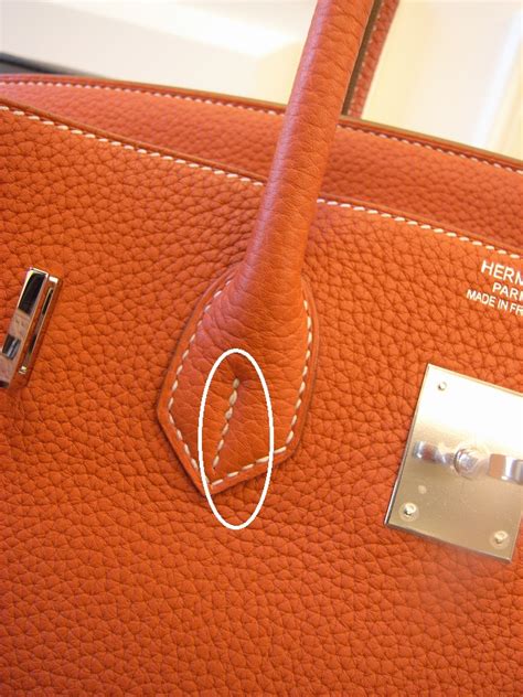 authentic hermes birkin stitching|hermes birkin handbag lining.